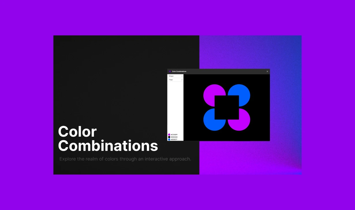 Color Combinations - Hero image
